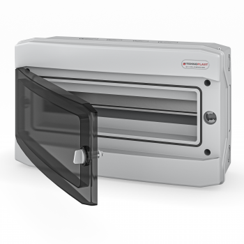 Sicherungskasten Aufputz IP65 Feuchtraum 1-Reihig 18 Module